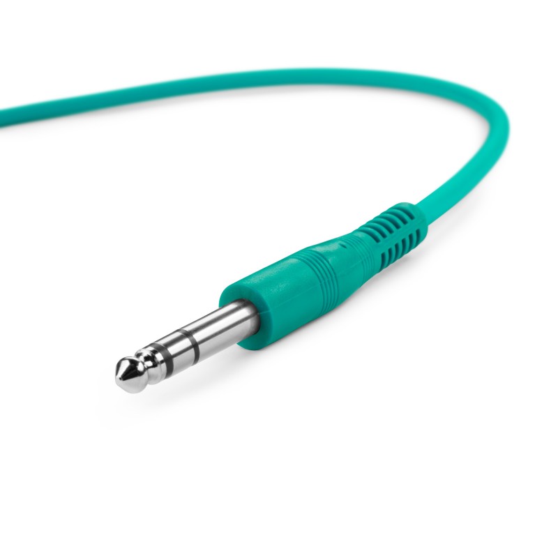 Adam Hall Cables 3 STAR BVV 0030 SET - Zestaw 6 kabli Patch Cables 6,3 mm Jack Stereo 0,30 m - 4