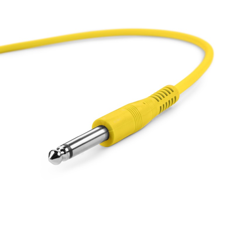 Adam Hall Cables 3 STAR IPP 0030 SET - Zestaw 6 kabli Patch Cables 6,3 mm Jack Mono 0,30 m - 6