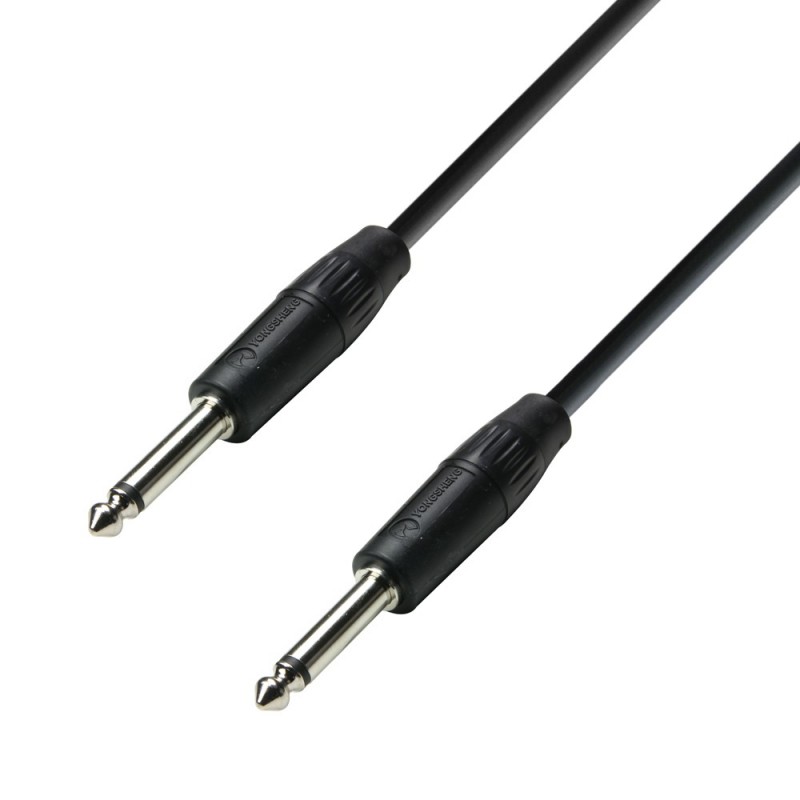 Adam Hall Cables 3 STAR S215 PP 0300 - Kabel głośnikowy 2 x 1,5 mm? 6,3 mm wtyczki jack mono 3 m - 1 Adam Hall Cables 3 STAR S215 PP 0300 - Kabel głośnikowy 2 x 1,5 mm? 6,3 mm wtyczki jack mono 3 m - 1