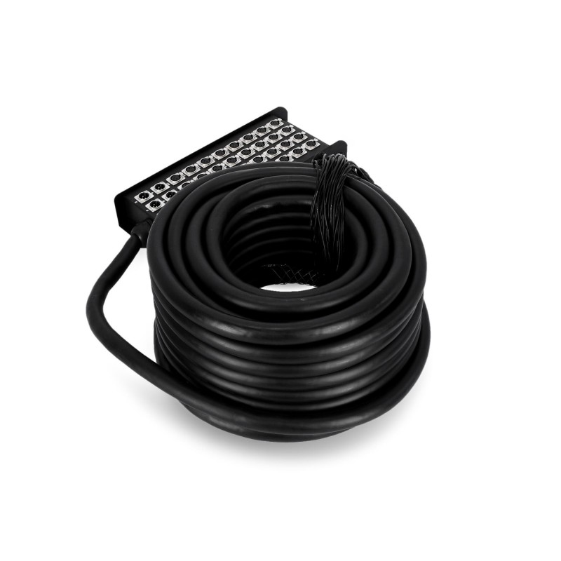 Adam Hall Cables K 40 C 30 - Kabel wieloparowy Multicore z modułem scenicznym 32/8, 30 m - 8