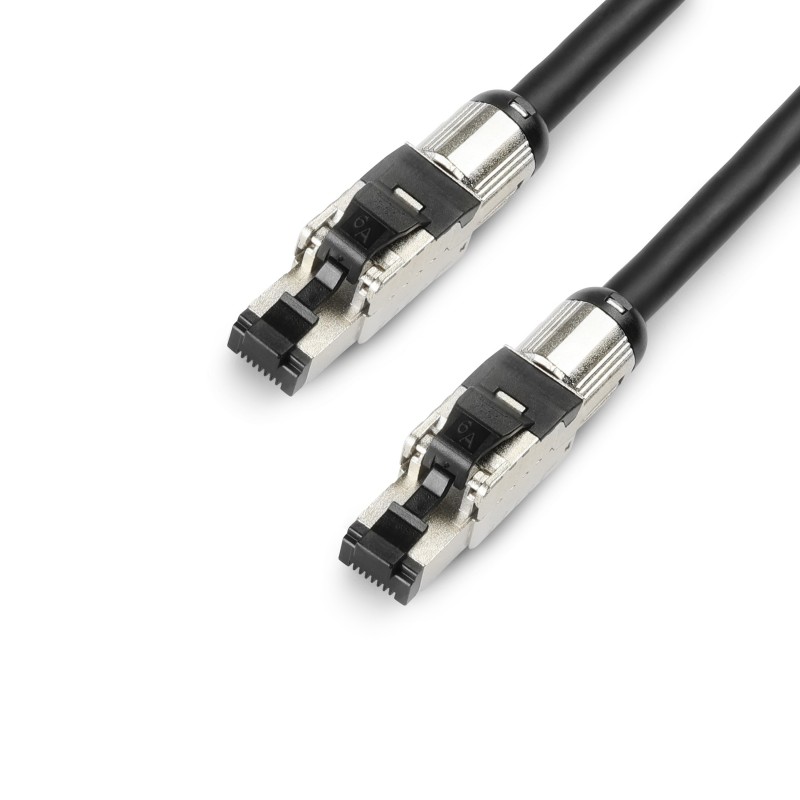 Adam Hall Cables 4 STAR CAT 6 0100 I - Kabel sieciowy Cat.6a (S/FTP) RJ45 do RJ45 1 m - 1