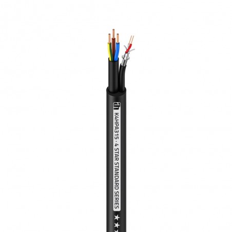 Adam Hall Cables 4 STAR HPA 315 - Kabel hybrydowy Power & Audio 3 x 1,5 mm & 2 x 0,22 mm - 1