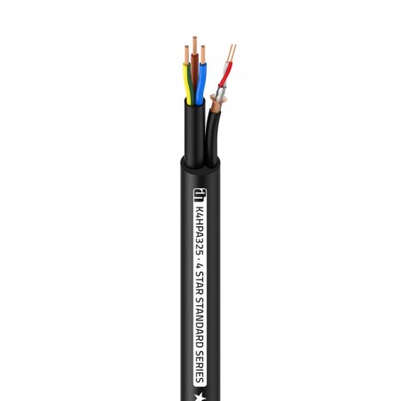Adam Hall Cables 4 STAR HPA 325 - Kabel hybrydowy Power & Audio 3 x 2,5 mm & 2 x 0,22 mm - 1