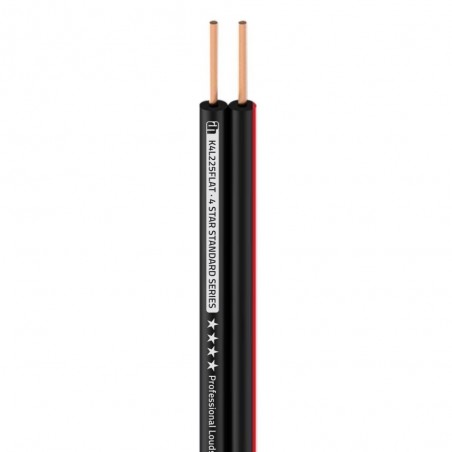 Adam Hall Cables 4 STAR L 225 FLAT - Kabel głośnikowy 2 x 2,5 mm? Płaski - 1