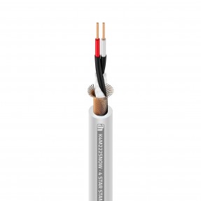 Adam Hall Cables 4 STAR M 222 SNOW - Kabel mikrofonowy 2 x 0,22 mm - 1