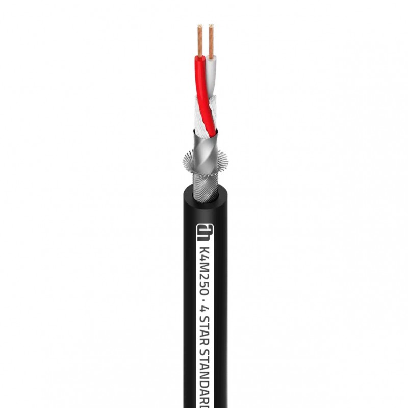 Adam Hall Cables 4 STAR M 250 - Kabel mikrofonowy 2 x 0,50 mm - 1