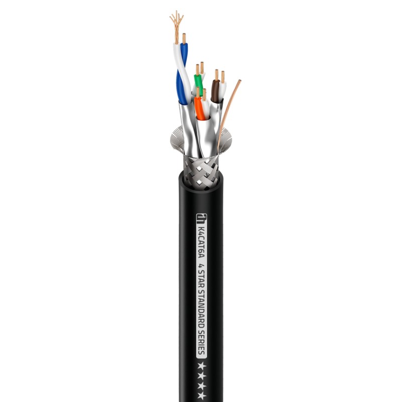 Adam Hall Cables 4 STAR N CAT 6 - Kabel sieciowy Cat.6a S/FTP kabel LAN - 1
