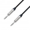 Adam Hall Cables 5 STAR BVV 1000 - Kabel krosowy Neutrik jack stereo 6,3 mm – jack stereo 6,3 mm, 10 m - 1