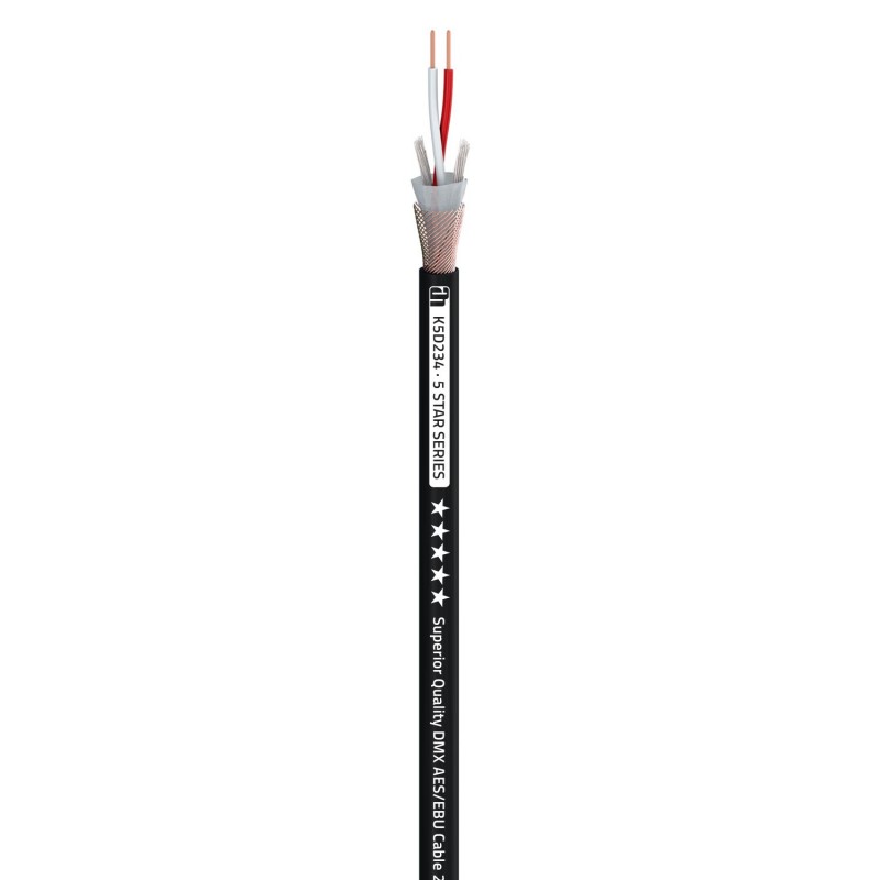 Adam Hall Cables 5 STAR D 234 - DMX, AES/EBU Kabel 110 Ω Digital 2 x 0,34 mm - 2