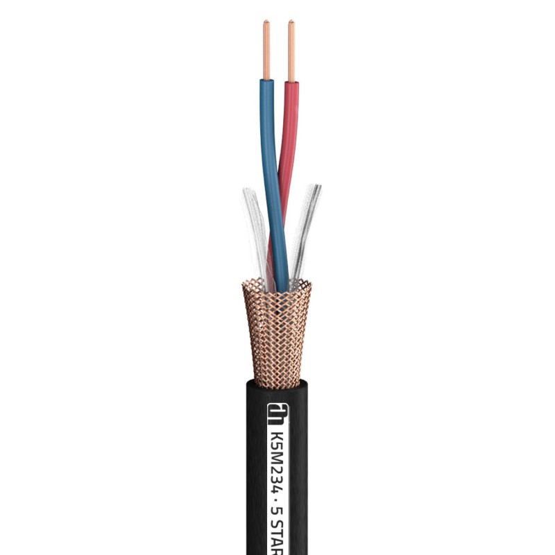 Adam Hall Cables 5 STAR M 234 - Kabel mikrofonowy 2 x 0,34 mm - 1