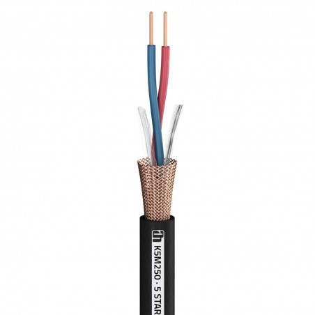 Adam Hall Cables 5 STAR M 250 - Kabel mikrofonowy 2 x 0,50 mm - 1