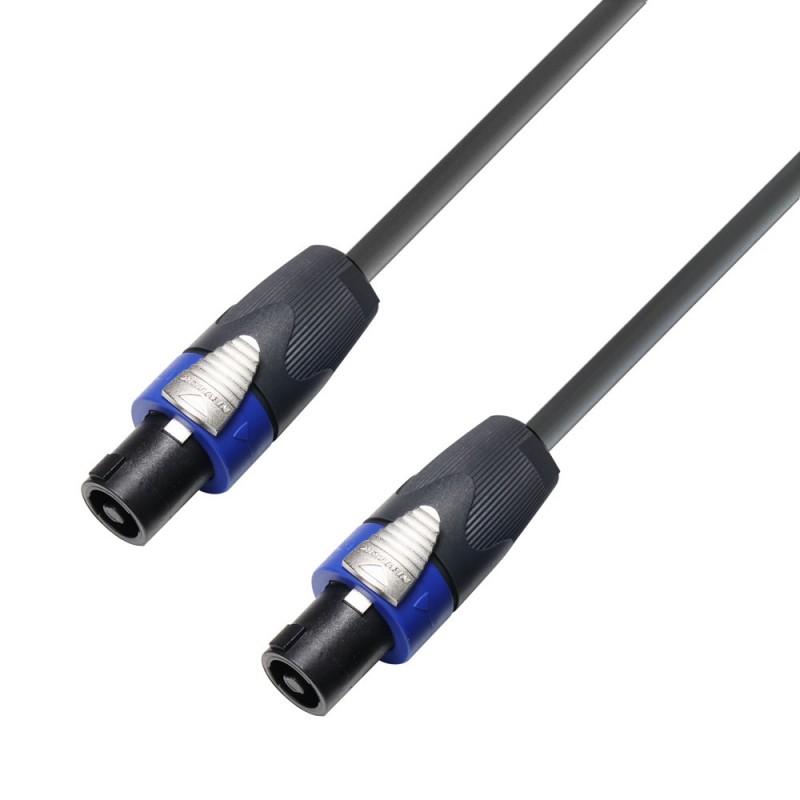 Adam Hall Cables 5 STAR S225 SS 0200 - Wysoce elastyczny kabel głośnikowy 2 x 2,5 mm? 4-biegunowy NEUTRIK© speakON 2 m - 1