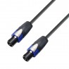 Adam Hall Cables 5 STAR S225 SS 2000 - Wysoce elastyczny kabel głośnikowy 2 x 2,5 mm? 4-biegunowy NEUTRIK© speakON 20 m - 1