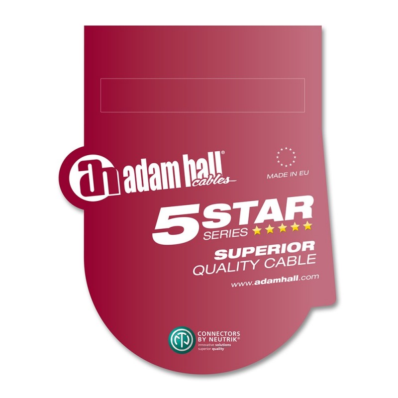 Adam Hall Cables 5 STAR S 425 SS 0300 - Wysoce elastyczny kabel głośnikowy 4 x 2,5 mm? 4-biegunowy NEUTRIK© speakON 3 m - 2