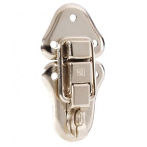 Adam Hall Hardware 1608 - Zamek przykręcany, duży, z oczkiem do zawieszenia kłódki - 1