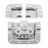 Adam Hall Hardware SPLIT-LID - Zamek motylkowy, krótki, zagięty, głębokość: 14 mm, podzielna obudowa - 1