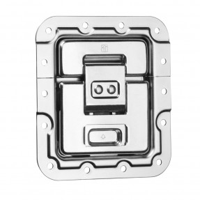 Adam Hall Hardware CLAPLOCK - Zamek do skrzyni typu Flightcase, zagięty, głębokość: 9,5 mm - 1
