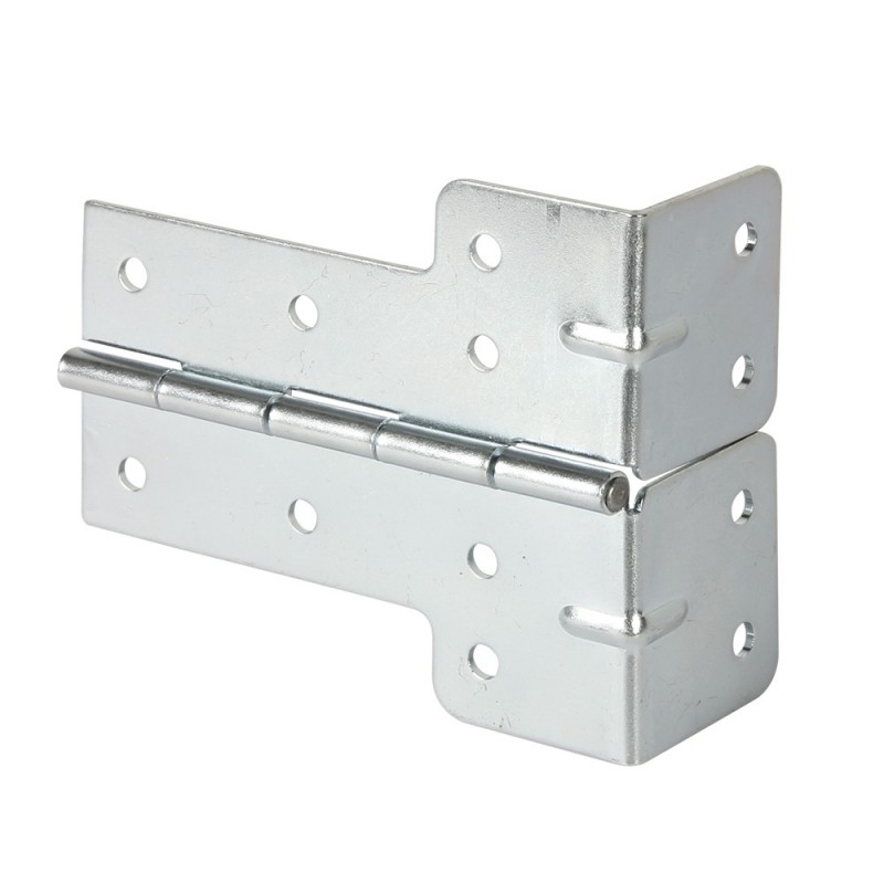 Adam Hall Hardware 2641 - Zawias o profilu L, stal, ocynkowany - 1