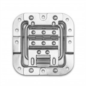 Adam Hall Hardware 27096 H - Lid Stay Medium w połowie wygięty, z zawiasem i funkcją Click-Stop - 1