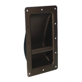 Adam Hall Hardware 34001 - Uchwyt, stalowy, czarny, powlekany proszkowo - 1