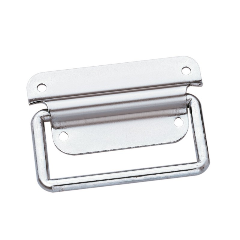 Adam Hall Hardware 3440 - Uchwyt walizki, dwuczęściowy, ocynkowany - 1 Adam Hall Hardware 3440 - Uchwyt walizki, dwuczęściowy, ocynkowany - 1