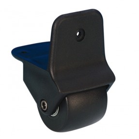 Adam Hall Hardware 3780 - Kółko do montażu na krawędzi, 50 mm, w obudowie nylonowej - 1