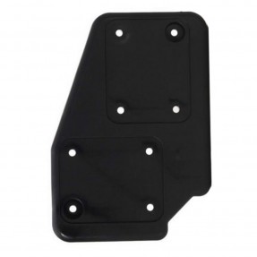 Adam Hall Hardware 38085 L - Płyta pod koła, poliamidowa, czarna, lewostronna - 1