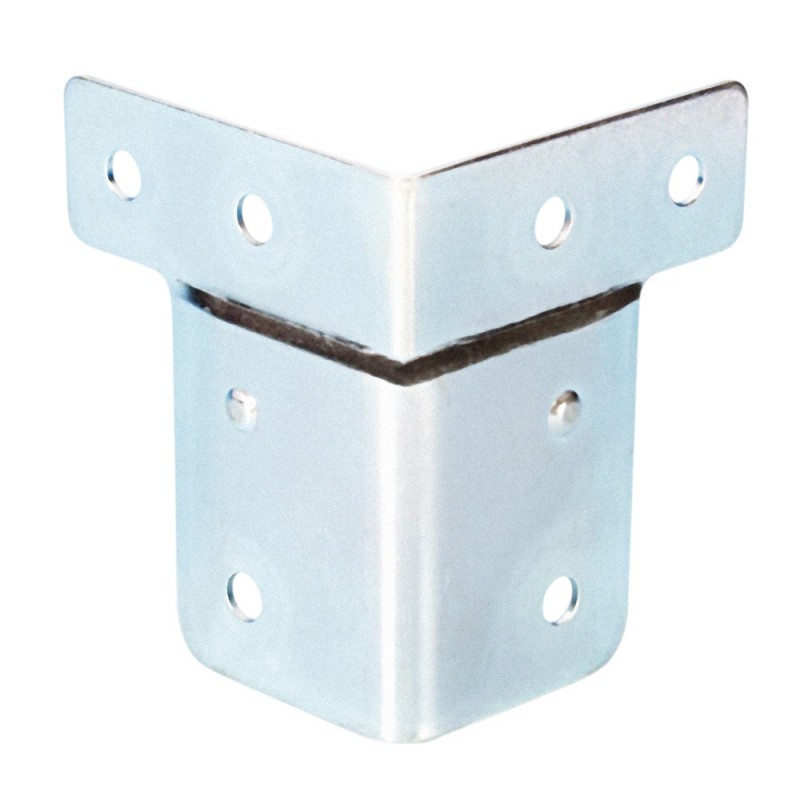 Adam Hall Hardware 40404 - Profil L 60 x 50, zagięty, do aluminiowego profilu krawędziowego 6110 - 1