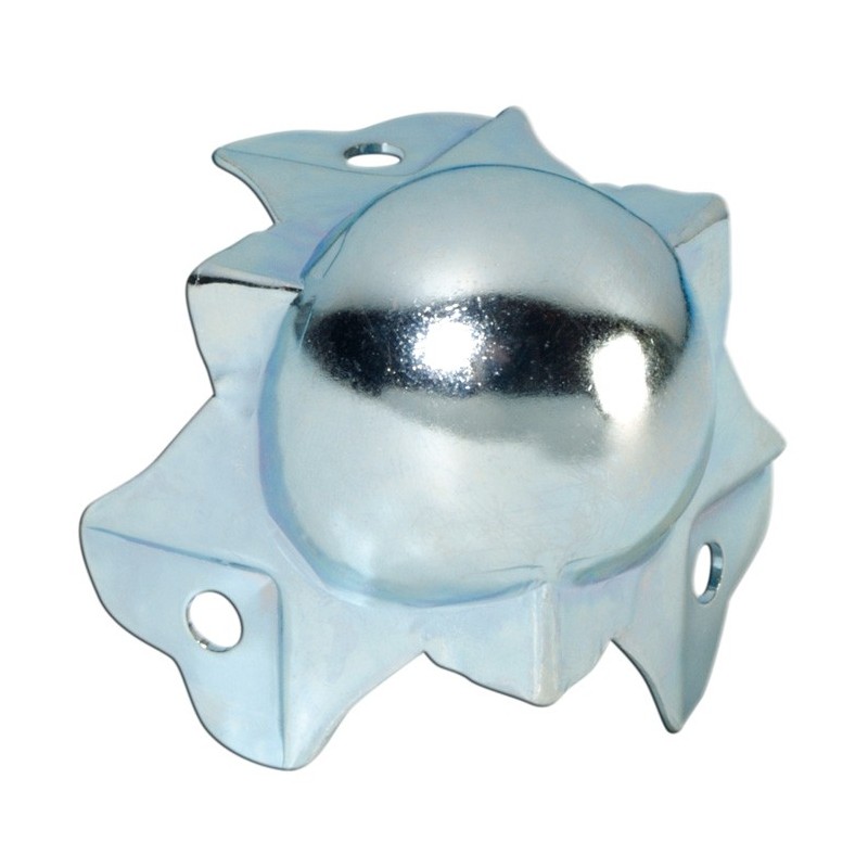 Adam Hall Hardware 40802 - Narożnik kulkowy, mały, zagięty, 22 mm - 1 Adam Hall Hardware 40802 - Narożnik kulkowy, mały, zagięty, 22 mm - 1