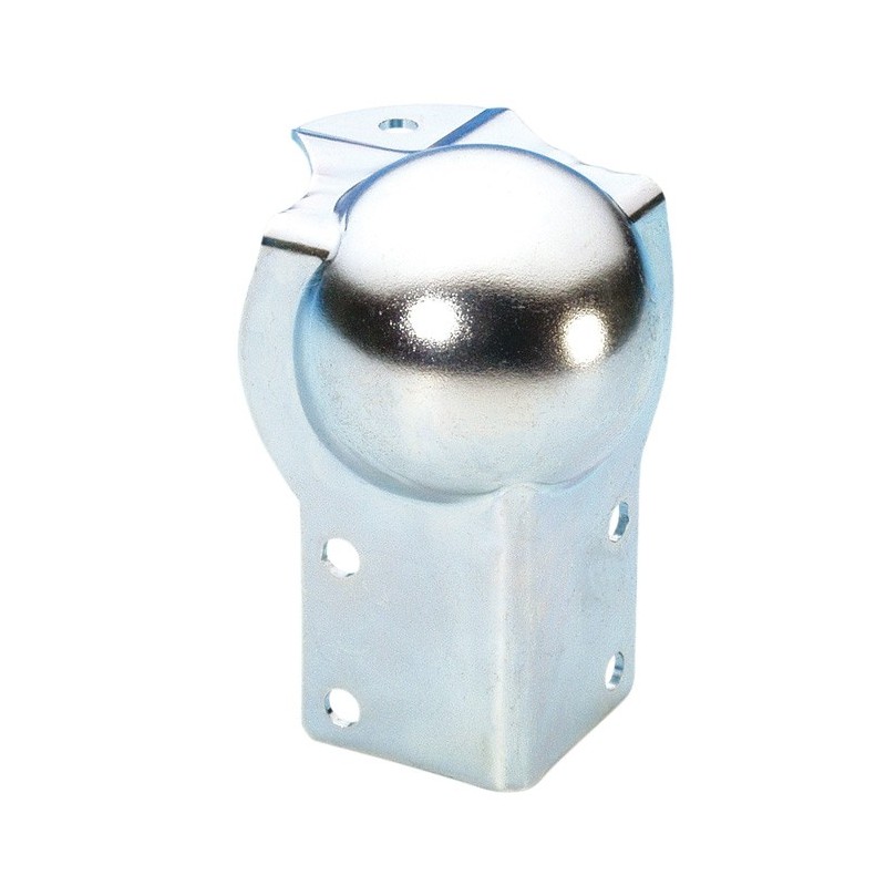 Adam Hall Hardware 41202 - Narożnik kulkowy, średni, zintegrowany z profilem L 68 mm, zagięty, 30 mm - 1 Adam Hall Hardware 41202 - Narożnik kulkowy, średni, zintegrowany z profilem L 68 mm, zagięty, 30 mm - 1