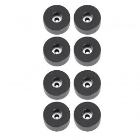 Adam Hall Hardware 4909 M8 AH - Komplet ośmiu nóżek gumowych, 38 x 20 mm, w woreczku - 1