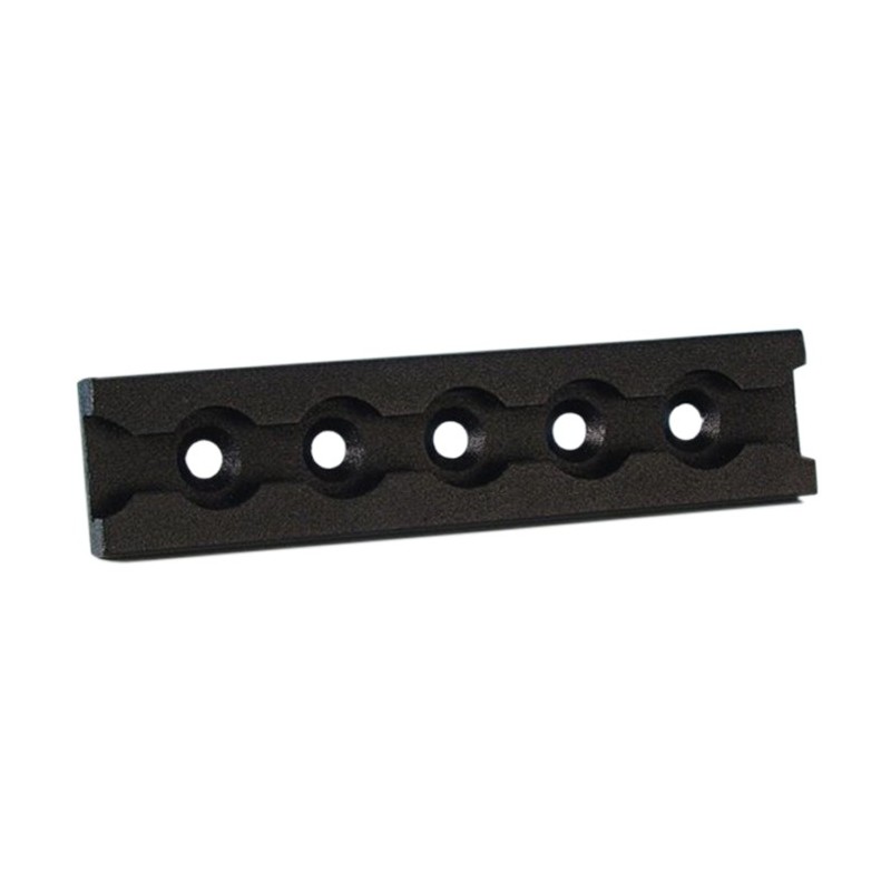 Adam Hall Hardware 5720 - Szyna do mocowania oczka, czarna - 1 Adam Hall Hardware 5720 - Szyna do mocowania oczka, czarna - 1
