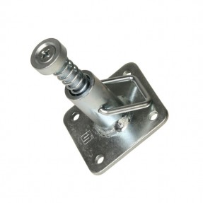 Adam Hall Hardware 87988 L - Łącznik blatów stołowych, sprężynowy - 1