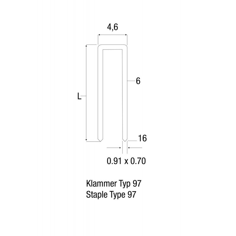 Adam Hall Hardware Q 997 - Klamra 6 mm - 4