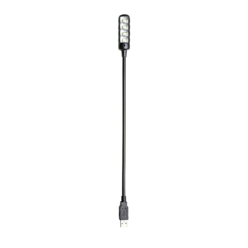 Adam Hall Stands SLED 1 ULTRA USB - Lampka USB z wysięgnikiem typu "gęsia szyja" i 4 diodami LED COB - 2