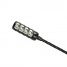 Adam Hall Stands SLED 1 ULTRA USB - Lampka USB z wysięgnikiem typu "gęsia szyja" i 4 diodami LED COB - 4