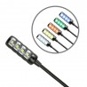 Adam Hall Stands SLED 1 ULTRA USB C - Lampka USB z wysięgnikiem typu "gęsia szyja" i 4 diodami LED COB i wyborem kolorów - 4