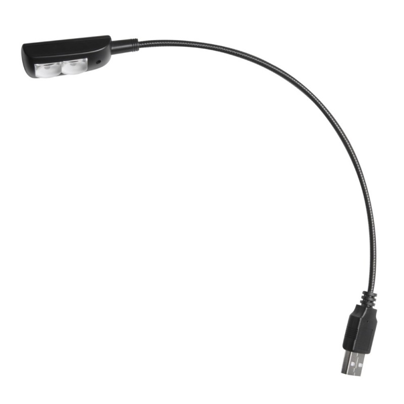 Adam Hall Stands SLED 1 USB PRO - Lampka USB z wysięgnikiem typu "gęsia szyja" i 2 diodami LED - 1