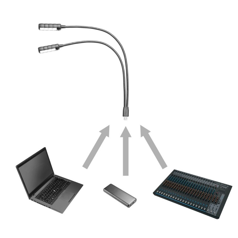 Adam Hall Stands SLED 2 ULTRA USB - 7 Adam Hall Stands SLED 2 ULTRA USB - 7