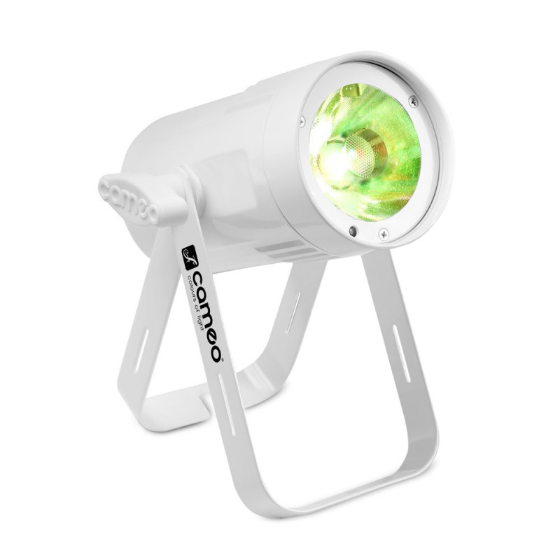 Cameo Q-SPOT 15 RGBW WH - Kompaktowa lampa PAR LED RGBW typu Spot 15 W w białym kolorze - 1