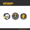 Defender 3 2D HV - Defender 3 2D system modułowy do rampy dla wózków inwalidzkich i przejścia bez barier - Wersja połowiczna czę