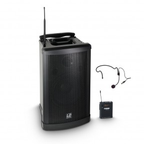 LD Systems Roadman 102 HS - Przenośna kolumna PA z mikrofonem nagłownym - 1