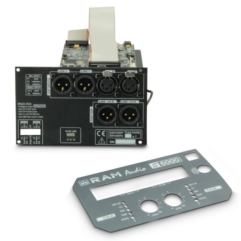 Ram Audio DSP 22 S - Moduł DSP dla 2-kanałowych końcówek mocy serii S - 1