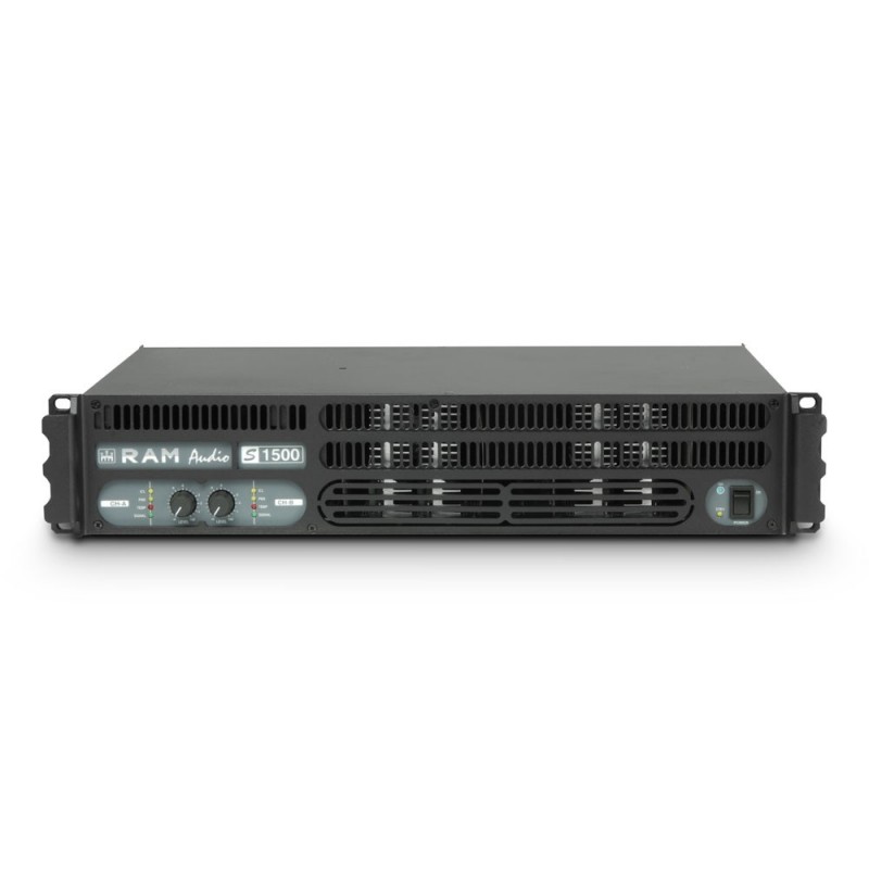 Ram Audio S 1500 - Końcówka mocy PA 2 x 880 W, 2 Ω - 3