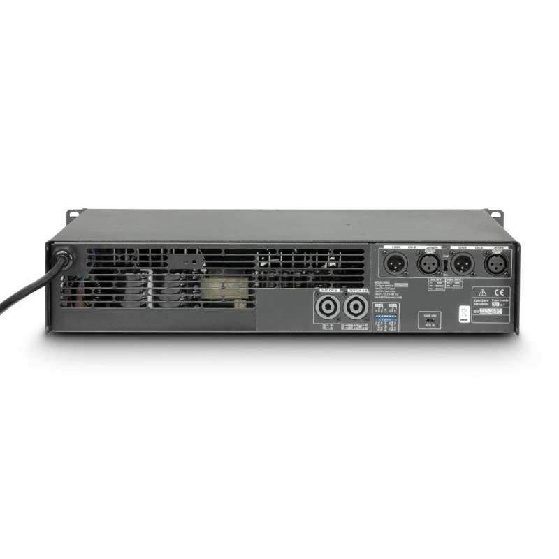 Ram Audio S 6000 DSP GPIO - Końcówka mocy PA 2 x 2950 W, 2 Ω, z modułami DSP i GPIO - 4