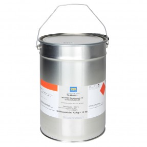 Warnex 013112 - Lakier strukturalny, czarny, 12 kg, Warnex - 1