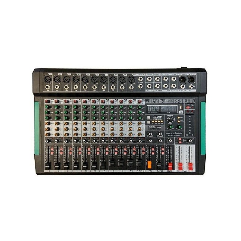 ZZIPP ZZMX12RBT - mikser analogowy audio - 1