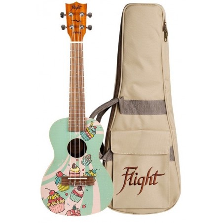 Flight AUC33 CupCake - ukulele koncertowe z pokrowcem - 1