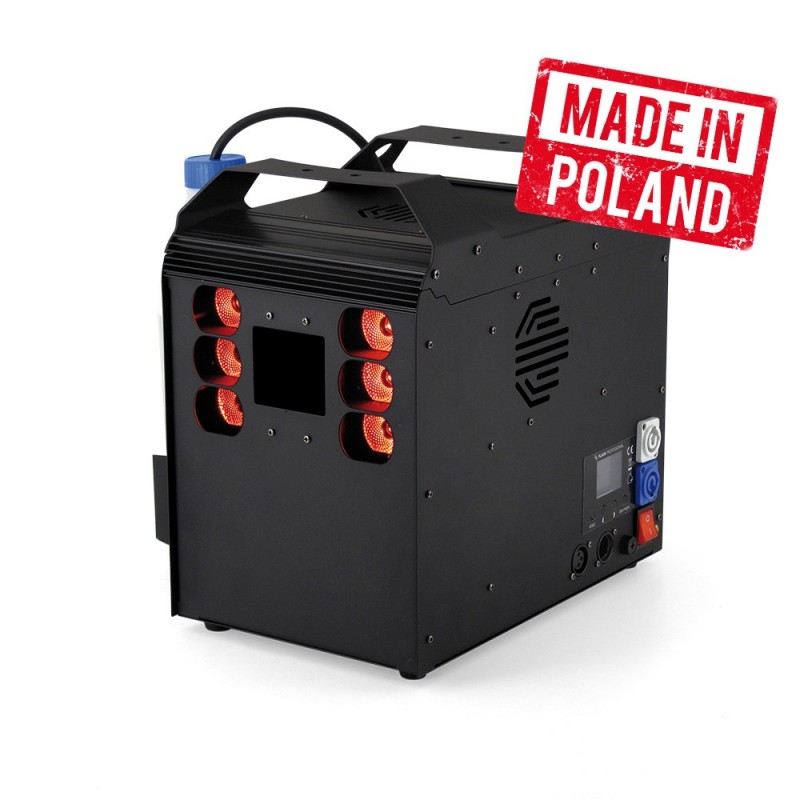 Flash FOG MACHINE / GEIZER + 6X10W 4in1 LED DMX - 5 Flash FOG MACHINE / GEIZER + 6X10W 4in1 LED DMX - 5