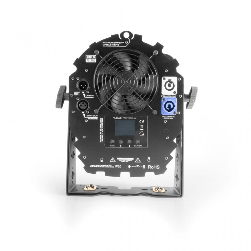 Flash LED PAR 64 COB SHORT Mk2 200W/300W [RGBWA+UV] / [RGBW] / [UV] - 7
